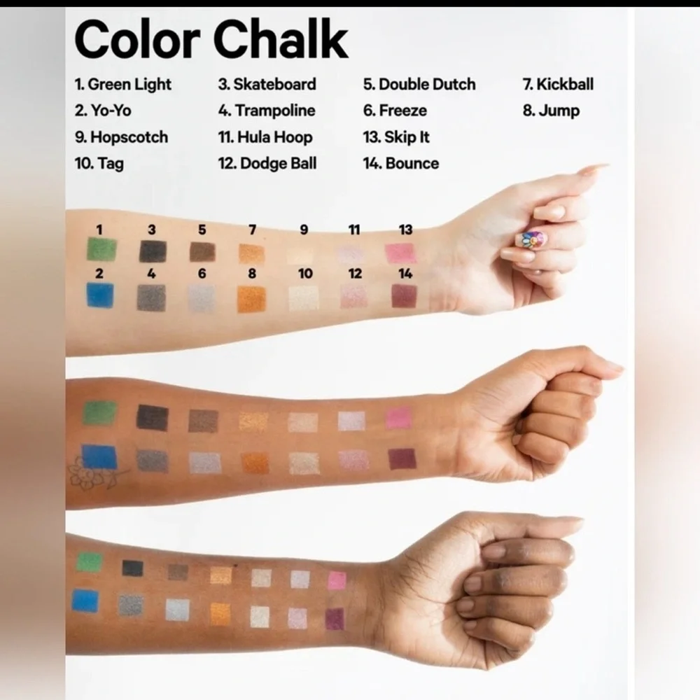 Milk Makeup Color Chalk in Trampoline Multi-Use Buildable Full Size